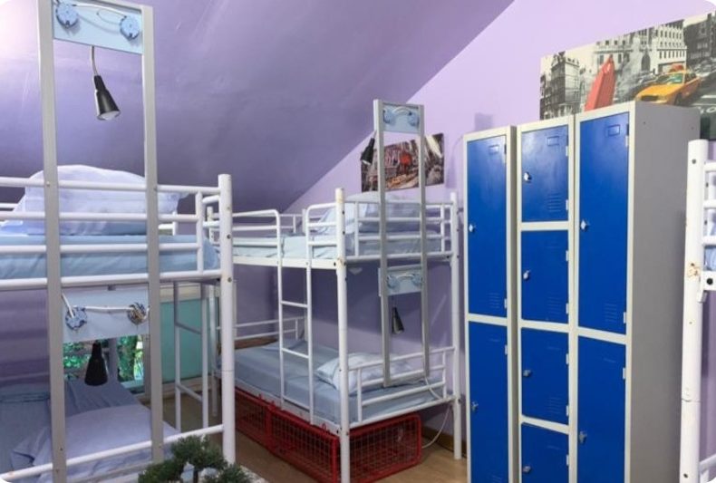 Hostel in nice - Hostel Baccarat Nice Officiel - 6 Bed Mixed Dorm Ensuite